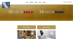 Desktop Screenshot of museumrails.com